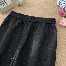 量大优供视频300g重磅满天星短裤休闲裤男XXK200-特p23，男装休闲裤，电商B371