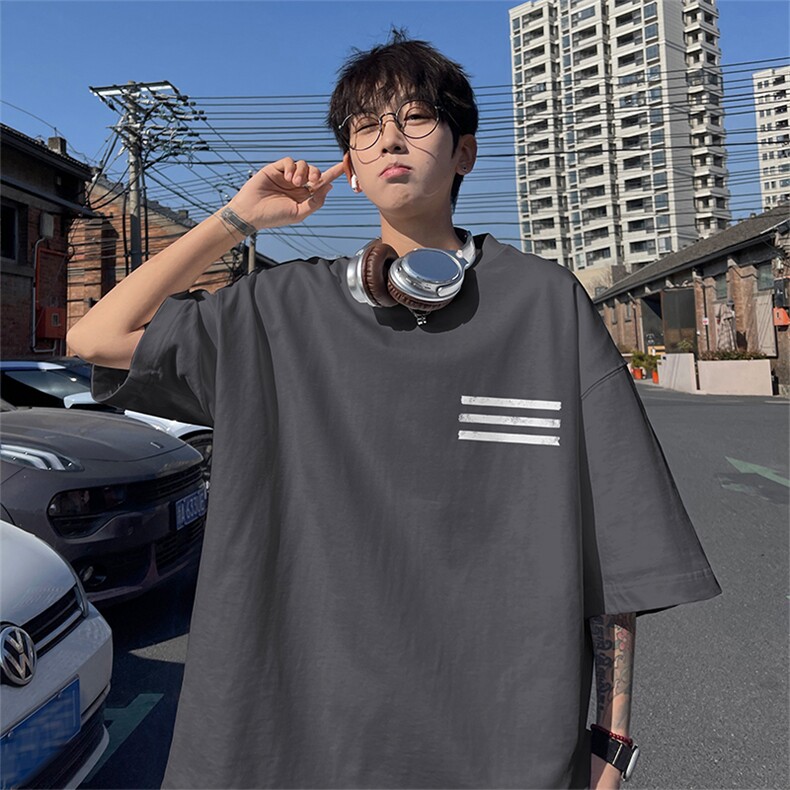 得物直播品质220克纯棉精梳xz605-dcm182-特批20控38,男装T恤,星座605(原A050)