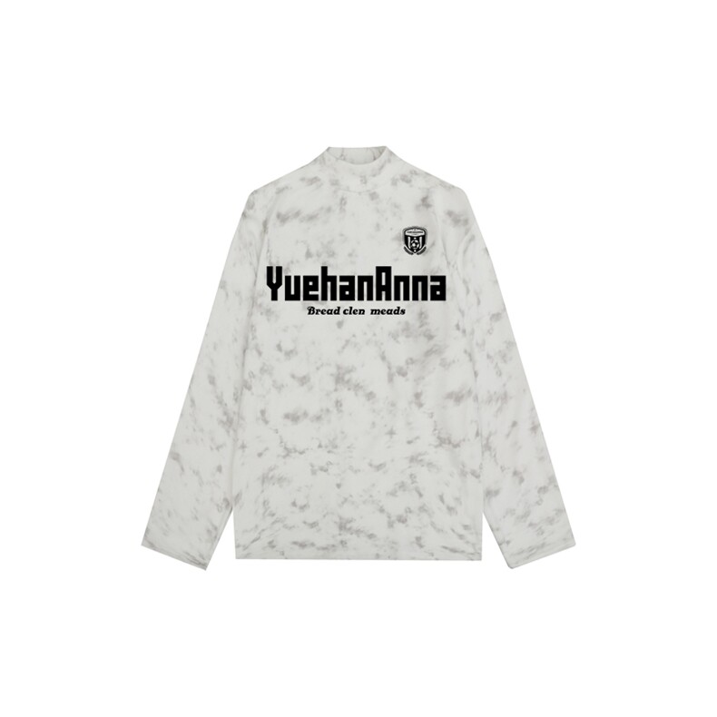 260克重磅扎染德绒半高领打底衫【有货】HD019-DR25444RB-P25图片