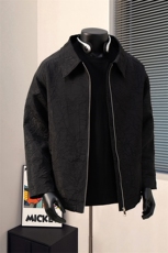 港风模特大码M-5XL夹克男情侣百搭男:100%聚酯纤维JK8742P75控108，男装夹克，星座227-7