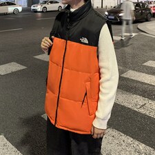 有版权现货刺绣立领宽松外套马甲时尚男款韩版羽绒服MJ02P65控98，男装背心/马甲，星座301D-5(原星座1415）