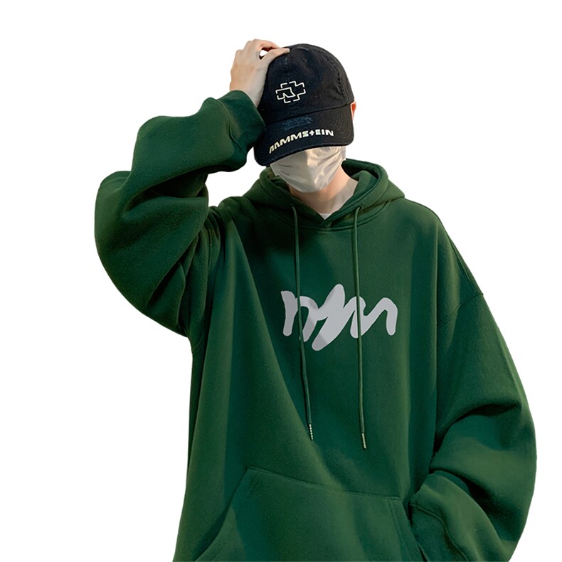 ！连帽圆领卫衣男装港风帽衫男LM127-P35,男装卫衣,电商B367