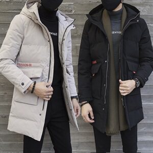 棉衣男 加厚羽绒棉服中长款韩版潮流棉袄2021新款冬季DS272T图片