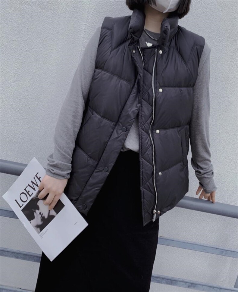羽绒马甲，女装马甲，咔咔昵