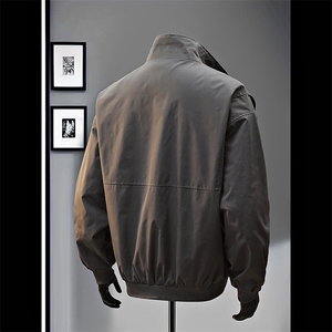 数据款开春派克服夹克冲锋衣双开立领防水显高夹克外套JK2489 P70图片