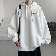 连帽卫衣男大码运动服帽衫外套WY2098-P35加绒款-P40，男装卫衣，电商A040