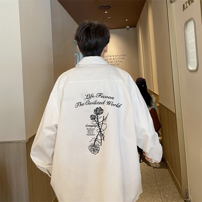 ！港风衬衫男短袖衬衣男上衣男秋季寸衫男大码CSX468-P35,男装衬衫,电商B371