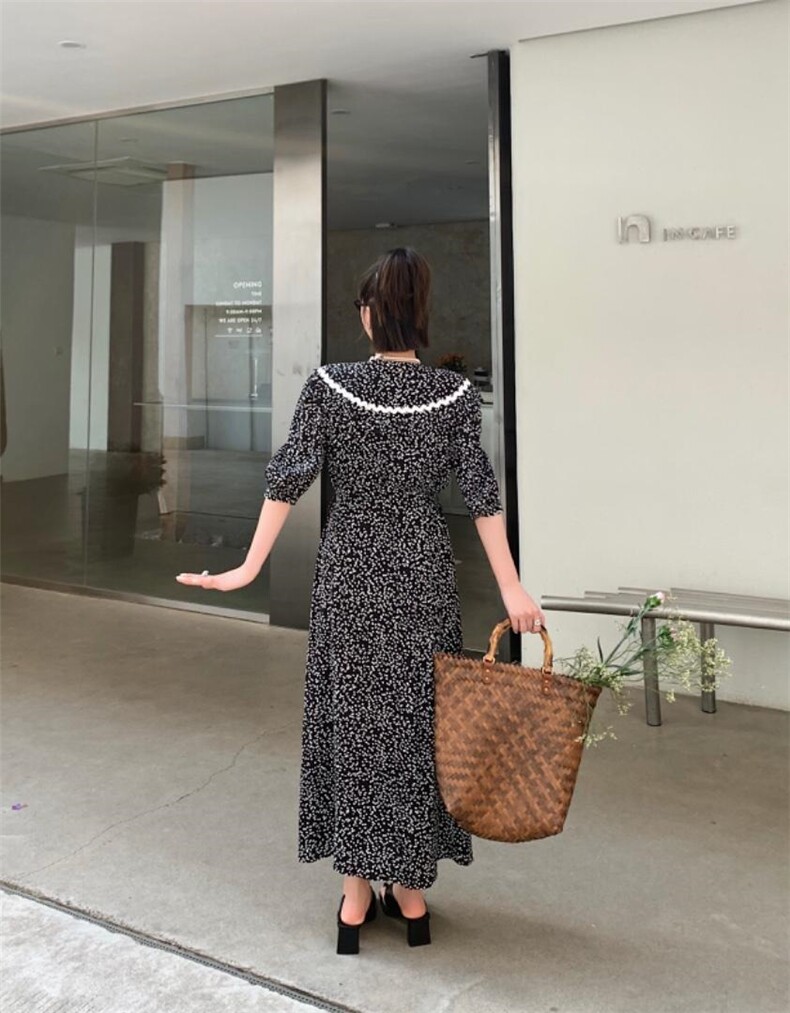 碎花连衣裙，女装连衣裙，大图 DTU