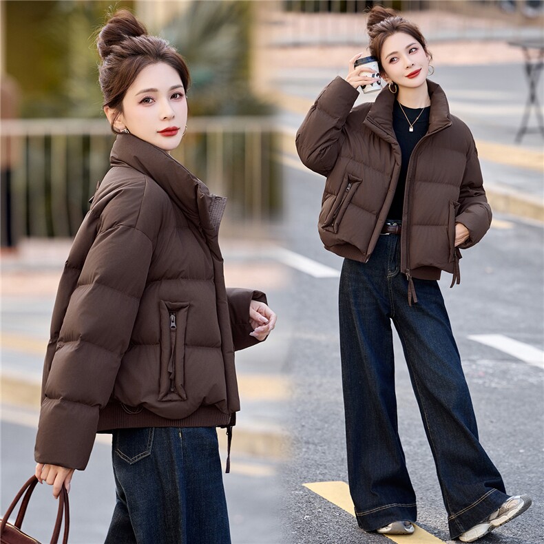2025年冬季90白鸭绒羽绒服,女装羽绒服,艾尚靓装