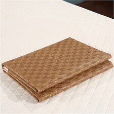2023新款藤席无纺布经典格，夏凉用品藤席，龙腾席业