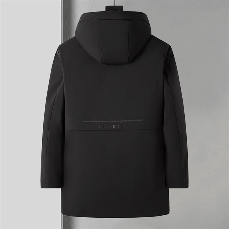 ANY22021钱塘2020-3秋冬中长款男士商务休闲连帽羽绒服外套P278,男装羽绒服,钱塘207-3