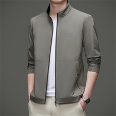 V2015钱塘2020-1春夏新款男士立领商务精品夹克P120，男装夹克，钱塘207-3