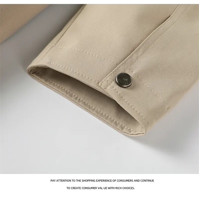 JK726-尺码M-3XL-P65-秋季硬汉翻领巴恩风夹克外套男休闲简约外套,男装夹克,星座1811B