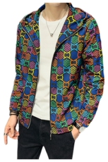 2021春秋季新款彩色连帽薄款夹克男外套钱塘3029-1012真模，男装夹克，钱塘6006(原3029)