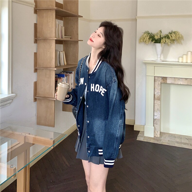 出货26春新品刺绣牛仔棒球服外套2C293-Q922-P170-K278,女装短外套,2C293