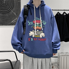 8XL连帽卫衣男大码胖子帽衫大号运动服WY2380-P35，男装卫衣，电商A040