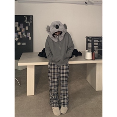 【有货】S472CC-特P85考拉熊棉服男女设计感卫衣外套（无公仔），男装卫衣，星座1007（原301D）