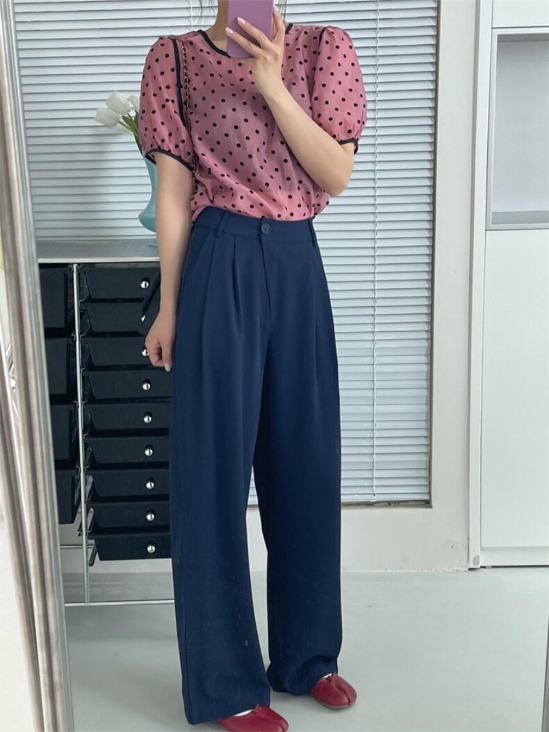 夏季新款拖地裤，其它，红糖