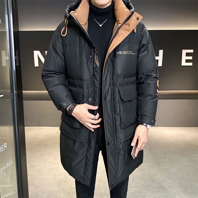 中长款羽绒服男连帽加厚保暖大货冬季防寒服C317-Y81808-P265,男装羽绒服,电商C317