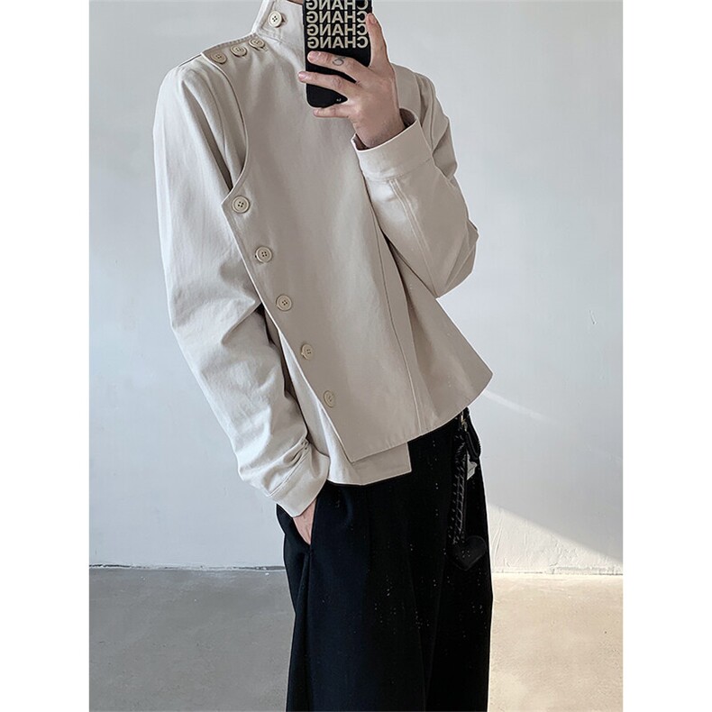 现货！25春季击剑服设计男士简约短款夹克外套JK103-p118,男装夹克,电商B288