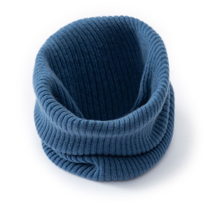 秋冬季35%保暖轻盈无压感抽条脖套-抽条脖套，童装儿童配饰，群鹿羊绒