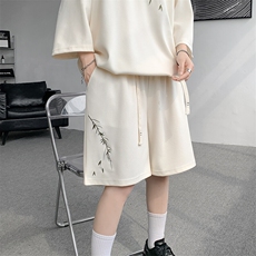 【下大货】TZ2419-P60控78大码刺绣中式风套装~已注册图案，男装休闲套装，电商D232