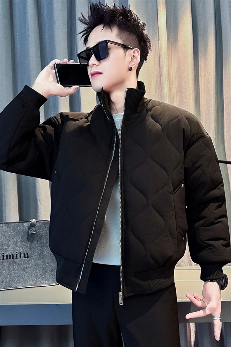 MY839-P148控198冬季简约立领棉服时尚休闲棉衣外套新款加厚休闲,男装棉衣,星座102A（原电商D309-1）