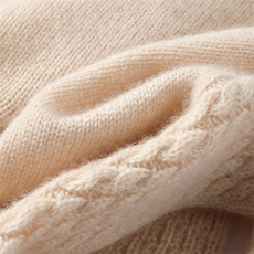 2025年秋季新款针织颗粒羊绒围巾时尚休闲通勤百搭，围巾，喜润羊绒