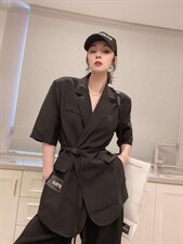 赫本风西装，女装西装，可纳奇