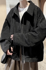 港风大皂风夹克男女大码M-5XL夹克男情侣百搭外套JK8742P75控108，男装夹克，星座227-7