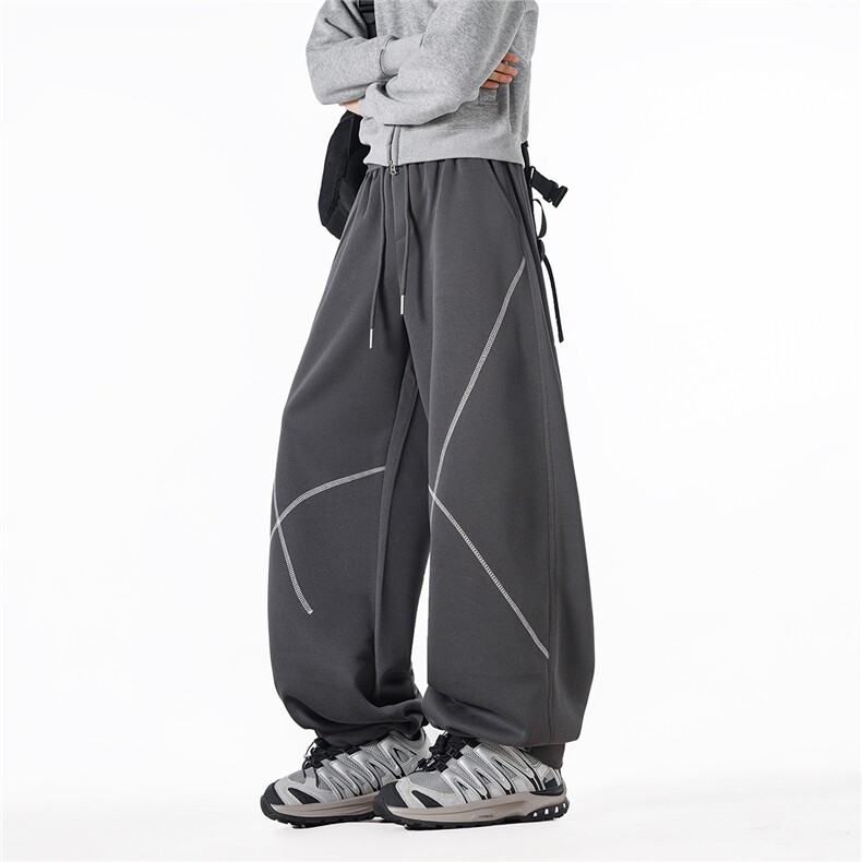 715-2-KX133WK-P65-X88（KX133WK华棉卫裤版-KX133户外冲锋裤版），男装休闲裤，星座715-2