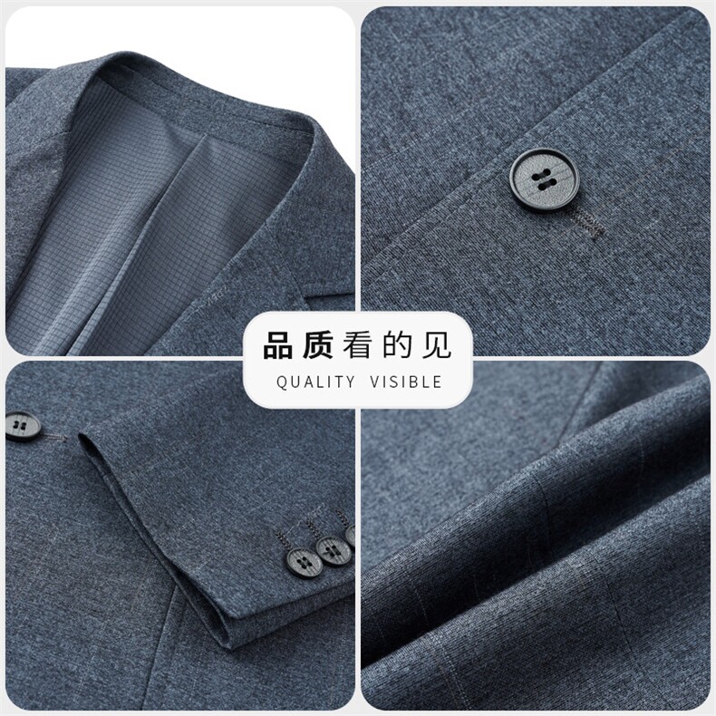 2025年主推新款高品质单西装西服外套男士春秋休闲商务小西装上衣,男装西服,钱塘723