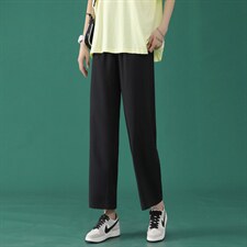 冰丝垂感休闲裤2023新款夏季阔腿九分裤  2025-特批20图片