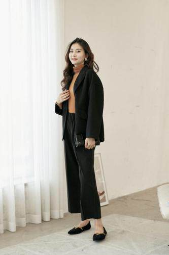 冬季新款双面羊绒大衣，女装，拉嘉图