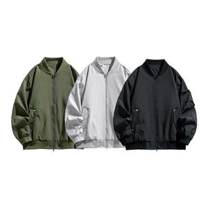 开春数据短款飞行夹克教练翻领拉链防水显高夹克外套SN2466 P55图片