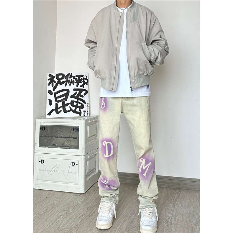 美式ma1飞行员夹克男秋季设计感正肩短款外套cleanfit工装棒球服图片