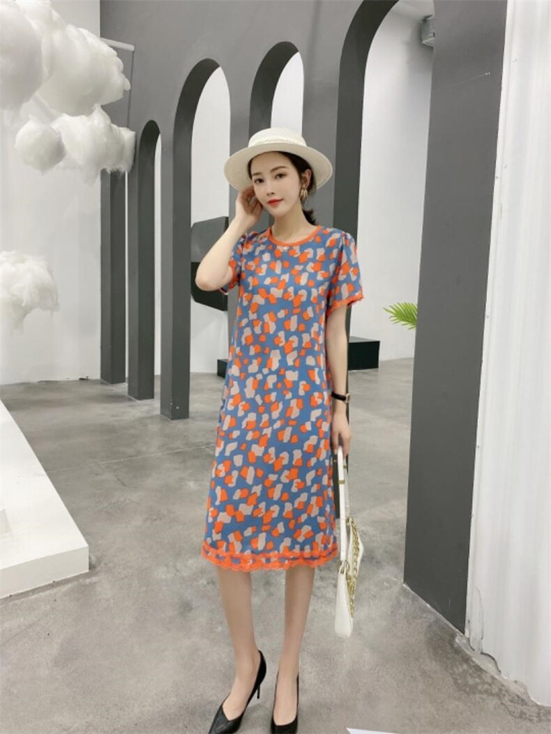 【现货】夏季新款韩版碎花显瘦连衣裙，女装连衣裙，名怡