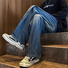 青春流行ins男直筒水洗牛仔裤M1001P48，男装牛仔裤，星座1116-2
