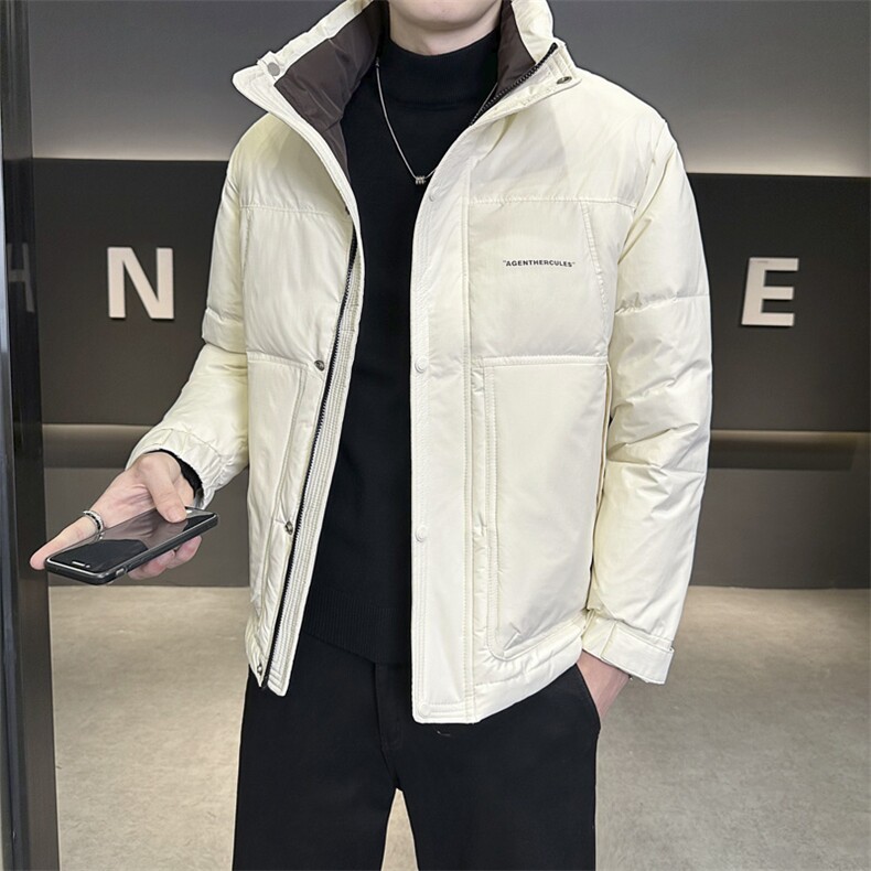 店主风2025年新款时尚立领潮流保暖羽绒服男A236-G93-P185,男装羽绒服,电商A236