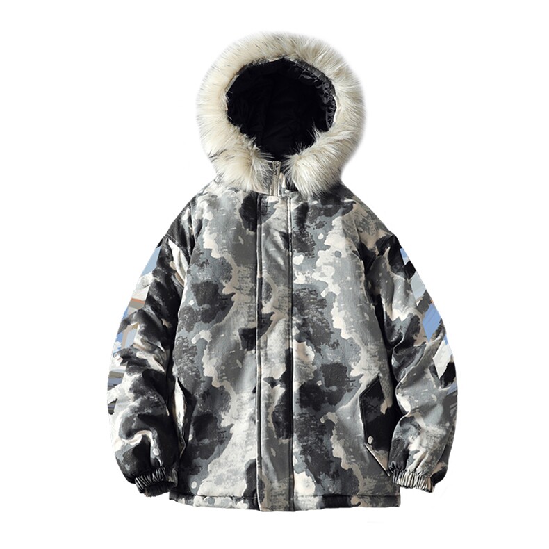 MC49130-P135日系潮衣男大码派克服男工装服外套袄,男装棉衣,电商A040A