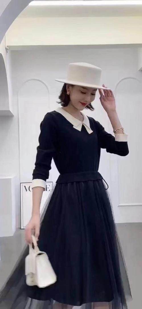 秋装连衣裙，女装连衣裙，雨恋依香