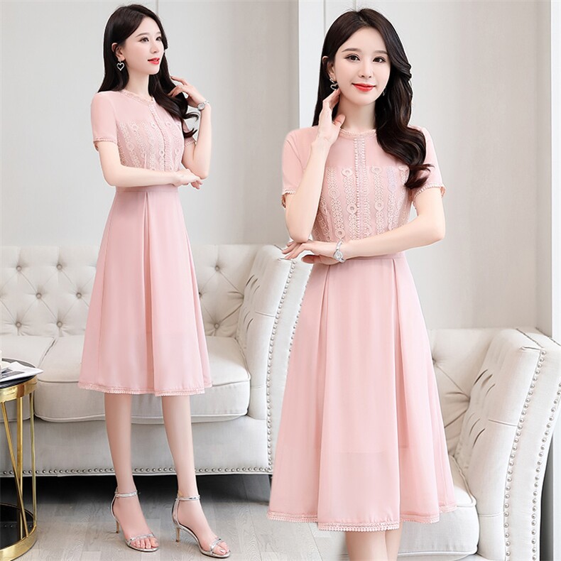 大方时尚潮流高腰2021年夏季气质连衣裙，女装连衣裙，阿菲诺依