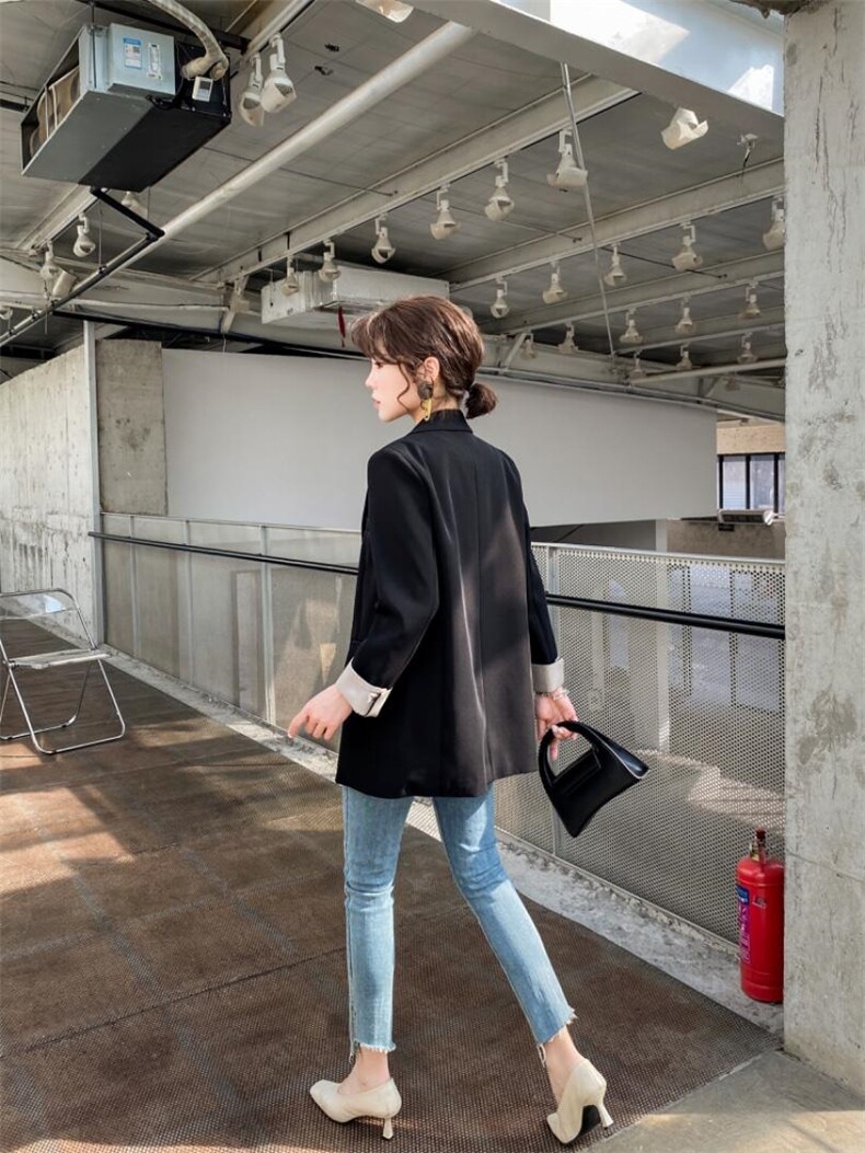 春款西装，女装西装，暗香