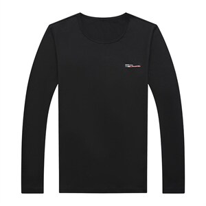 长袖棉t恤男秋季新款中年商务休闲圆领半袖polo衫HPNT9877-P60，男装T恤，电商B212（原钱塘6029）