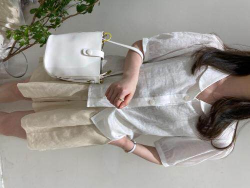 麻料小衫，女装，Hope of July