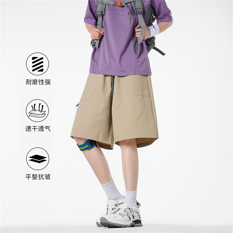 715-2-DY002-P50-X69-泡泡格速干短裤,男装牛仔裤,星座715-2