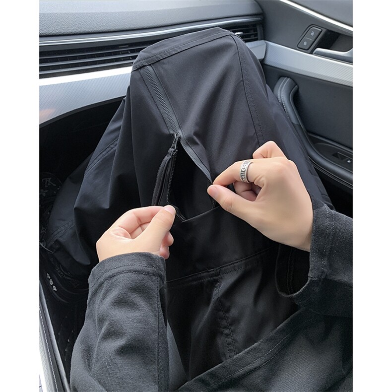 设计感休闲裤直筒机能长裤运动裤男登山防水冲锋裤K6601/P50，女装休闲裤，电商D202