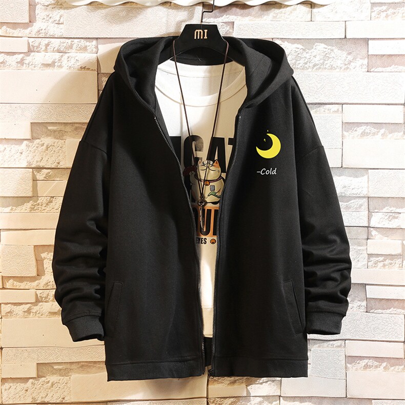 KS21047-P38加绒款-P43连帽开衫卫衣男运动外套大码班服砖墙,男装卫衣,电商A040A