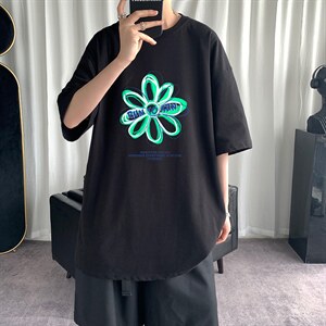 DX17170-P20纯棉短袖t恤男大码半袖打底衫宽松体恤衫港风,男装T恤,电商A040