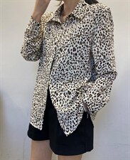 豹纹衬衣，其它，麦缇诺